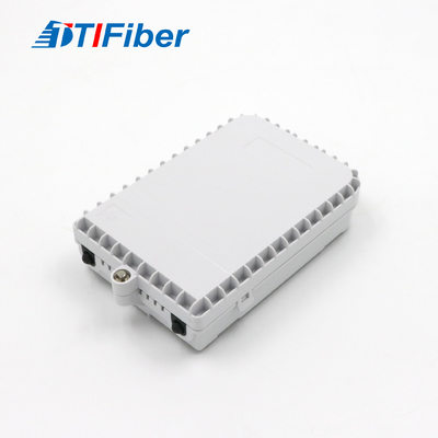 ABS বা PC উপাদান অপটিক্যাল ফাইবার বিতরণ বক্স আউটডোর 8core 16core 24core