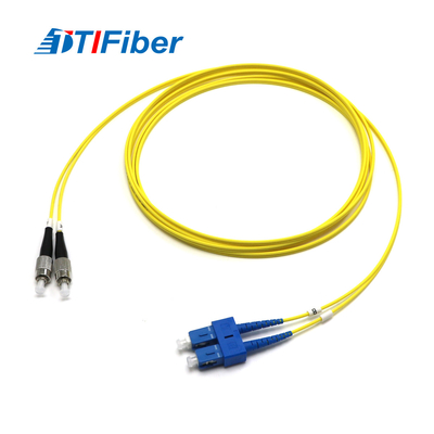 TTIFiber FC-SC SM DX ফাইবার অপটিক প্যাচ কর্ড 1m 2m 4m 5m