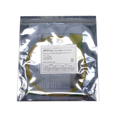 নতুন ডিজাইন পরীক্ষিত সিঙ্গেলমোড সিমপ্লেক্স ৩ ৫ ১০এম এসসি / এপিএসি - এফসি / এপিএসি এফটিটিএইচ ওএফএনপি ফাইবার অপটিক প্যাচ কর্ড