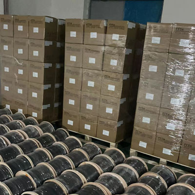 আউটডোর ইনডোর FTTH GJYXCH ড্রপ কেবল G657A G652D 1 2 কোর ফাইবার হোম ফাইবার 1km 2km ফাইবার অপটিক কেবল