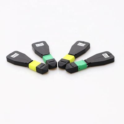 অপটিক লুপব্যাক এলসি / আপসি বা এলসি / এপিসি দ্বৈত প্রভিসি 9/125 একক মোড ফাইবার অপটিক লুপব্যাক